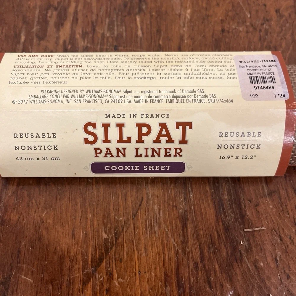 NWT Williams Sonoma Silpat Baking Mat 16.9